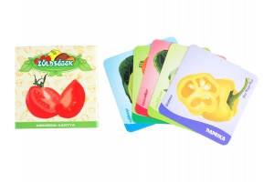 Zöldségek memória kártya, 34 lap