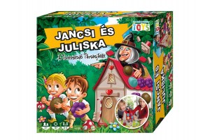 Jancsi és Juliska társasjáték — cukorkák gyűjtése