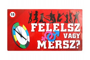 Felelsz vagy mersz felnőtt társasjáték - doboz