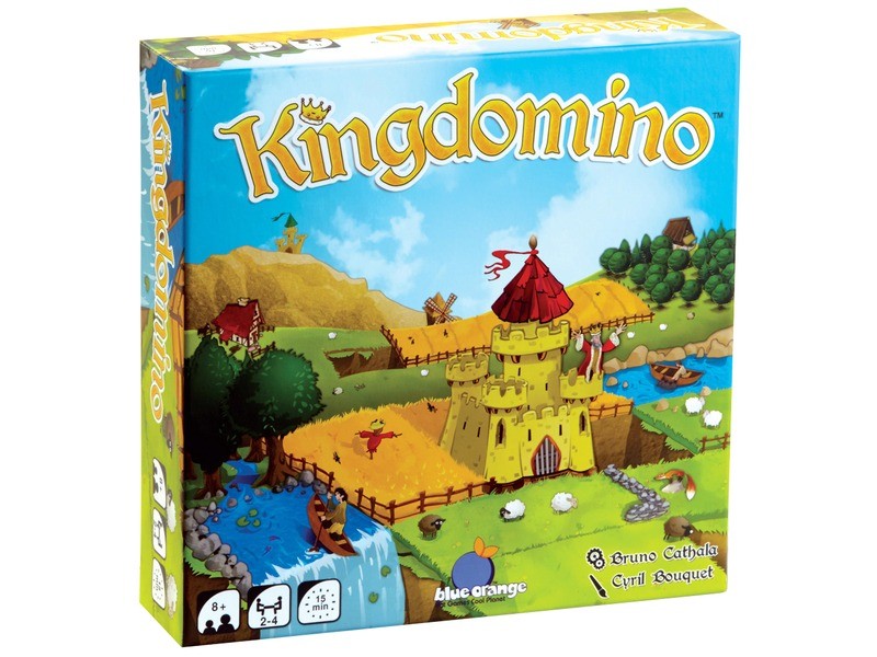 Kingdomino társasjáték – királyság építése dominókkal