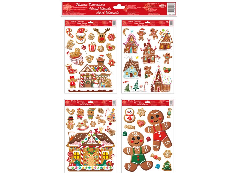 Ablakmatrica ünnepi sütemények