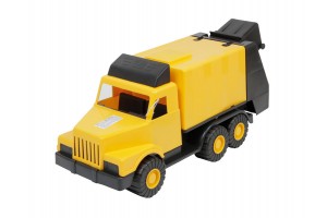 Műanyag kukásautó, 45 cm - több szín, emelő szerkezet