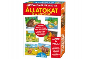 Játszva ismerjük meg oktató puzzle - többféle