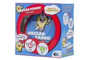 Ország-város kártyajáték EP04174 – kártyalapok