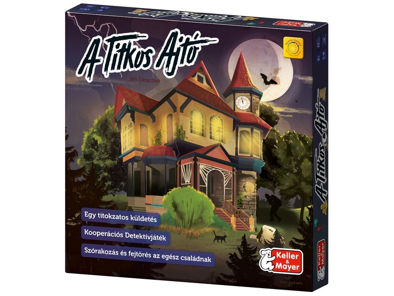 A titkos ajtó társasjáték – kooperatív memóriajáték