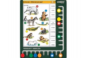 LOGICO Piccolo keret 10 színes koronggal