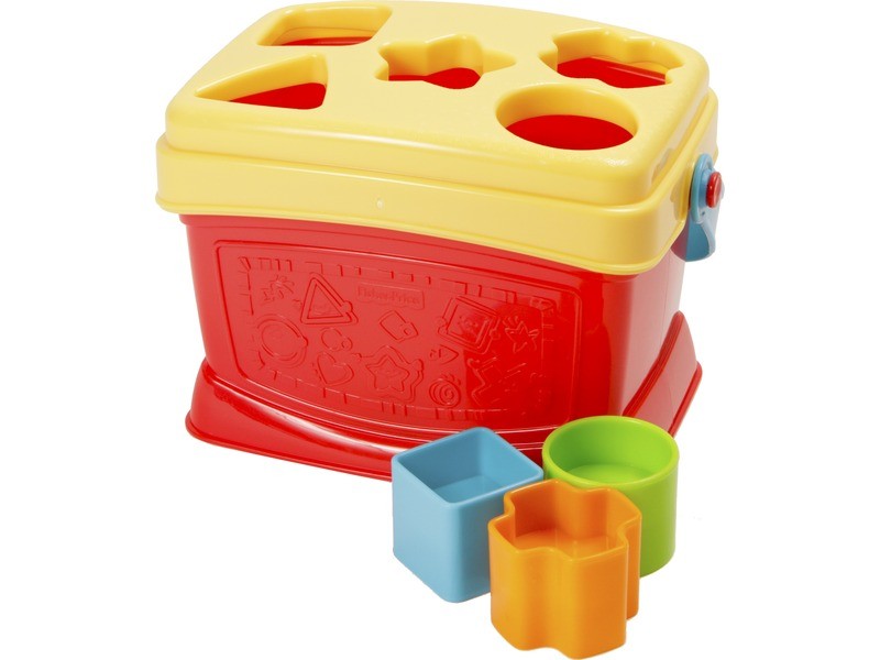 Fisher-Price formaevő dobozka - színes fejlesztő játék