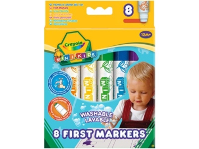 Crayola 8 db színes filctoll készlet