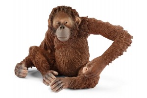 Schleich orangután nőstény figura