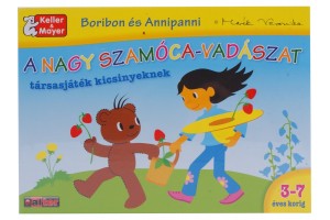 Boribon szamócavadászat társasjáték borítókép