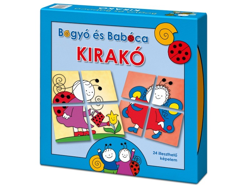 Bogyó és Babóca 2 x 4 darabos puzzle