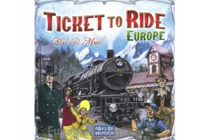 Ticket to Ride Europe doboz és játék