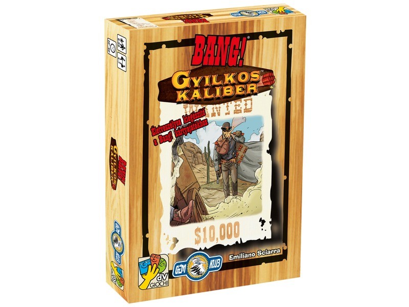 Bang! Gyilkos kaliber kiegészítő - doboz