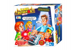 Kamu Detektor társasjáték - hazugságvizsgáló és kártyák