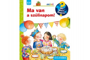 Ma van a szülinapom! – könyvillusztráció