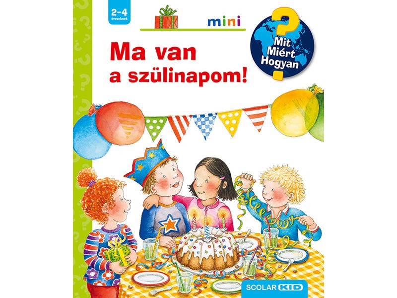 Ma van a szülinapom! – könyvillusztráció