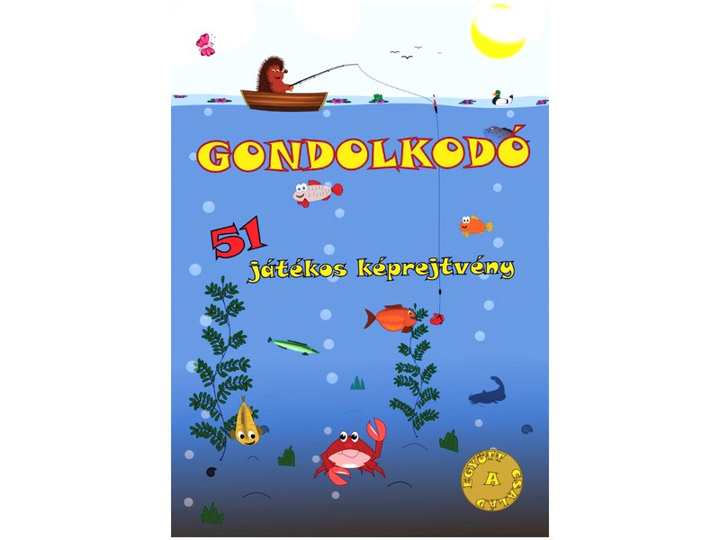 Gondolkodó - 51 játékos képrejtvény (borító)