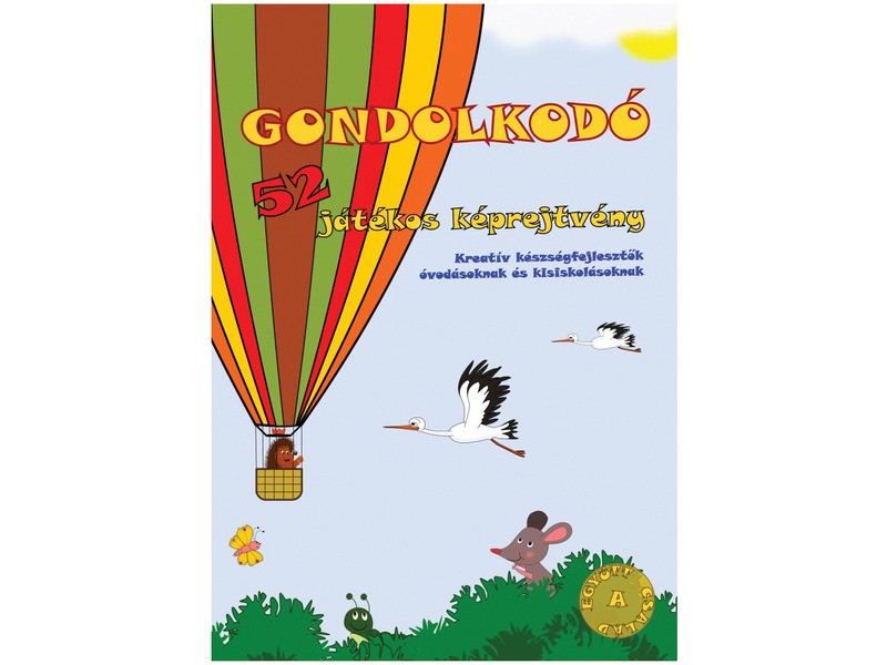 Gondolkodó 3. kötet — 52 játékos képrejtvény borító