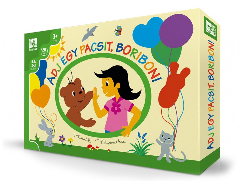 Adj egy pacsit, Boribon! – lufis társasjáték 3+
