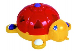 Húzható formaválogató csodateknős - többféle