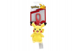 Pikachu Pokémon plüss kulcstartó