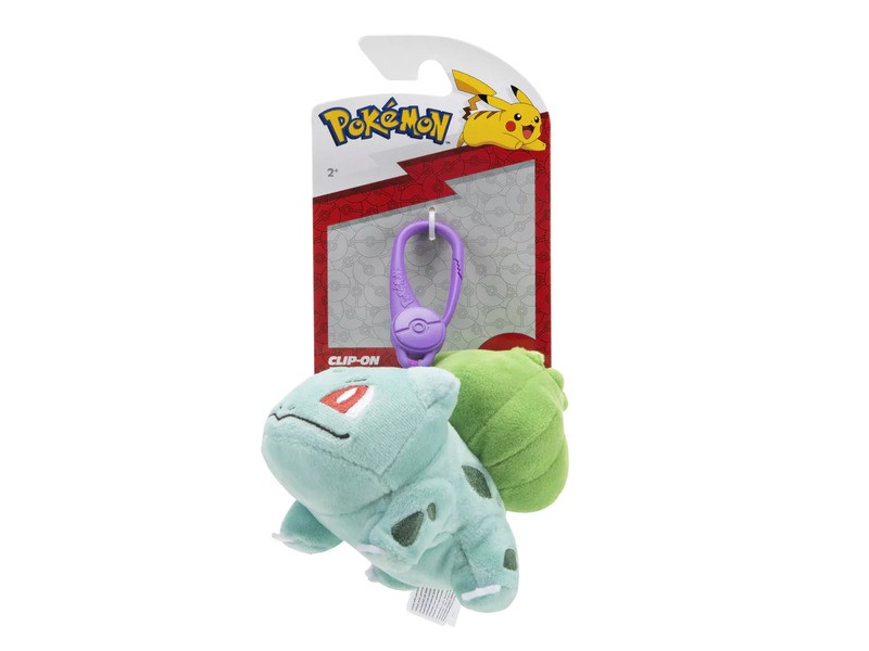 Bulbasaur Pokémon kulcstartó puha plüss