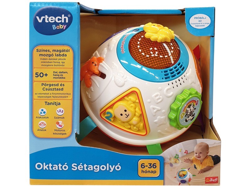 V-Tech süni plüssfigura - puha ölelhető bébijáték