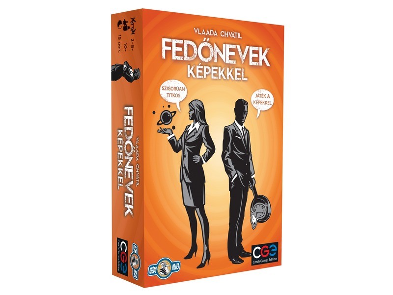 Fedőnevek képekkel – doboz és kártyák