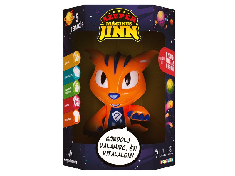 Szuper Mágikus Jinn süni plüss - puha figura