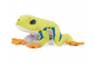 Leveli béka plüss 18 cm