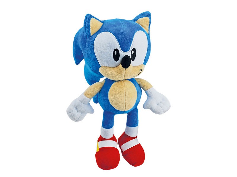 Sonic süni plüssfigura (28 cm) – puha, ölelgethető