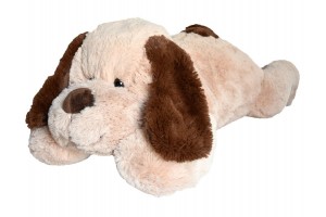Kutya vagy süni fekvő plüssfigura, 90 cm