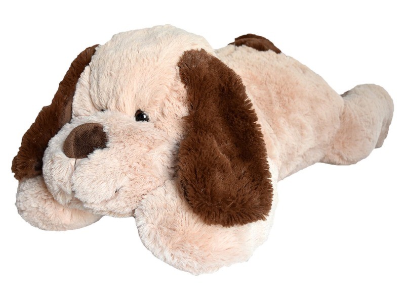 Kutya vagy süni fekvő plüssfigura, 90 cm