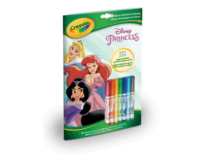 Crayola Disney hercegnő kifestő borító