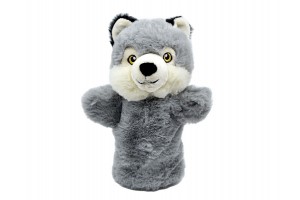 ECO kézibáb 24cm Farkas - plüss kézbáb