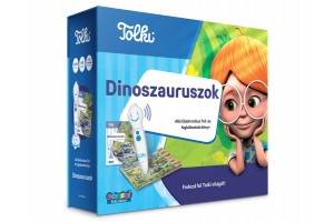Tolki Dinoszauruszok szett – könyv és toll