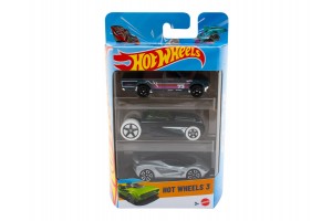 Hot Wheels 3 darabos kisautó készlet