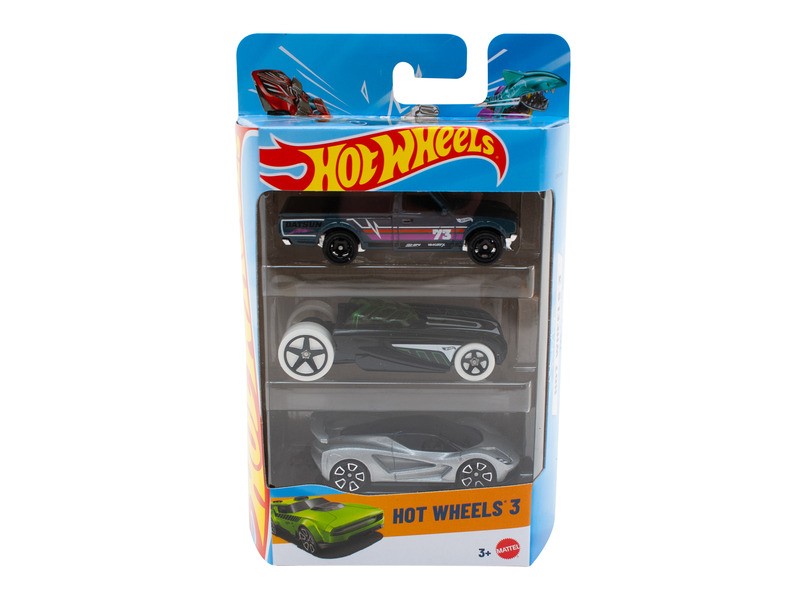 Hot Wheels 3 darabos kisautó készlet
