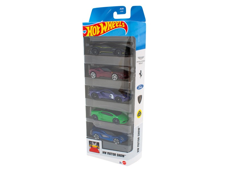Hot Wheels 5 darabos kisautó készlet