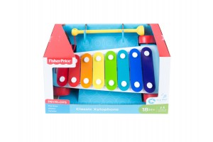 Fisher-Price húzható xilofon – színes fejlesztő játék