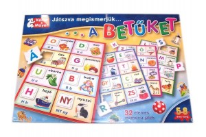 Játszva megismerjük a betűket társasjáték - doboz