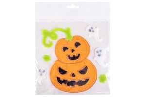 Ablakzselé tökök – ablakdísz