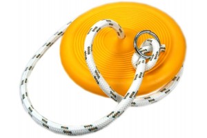 Tányéros hinta 2,1 m kötéllel - több színben