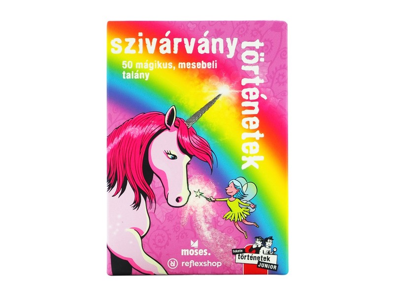 Szivárvány történetek — társasjáték doboz képe