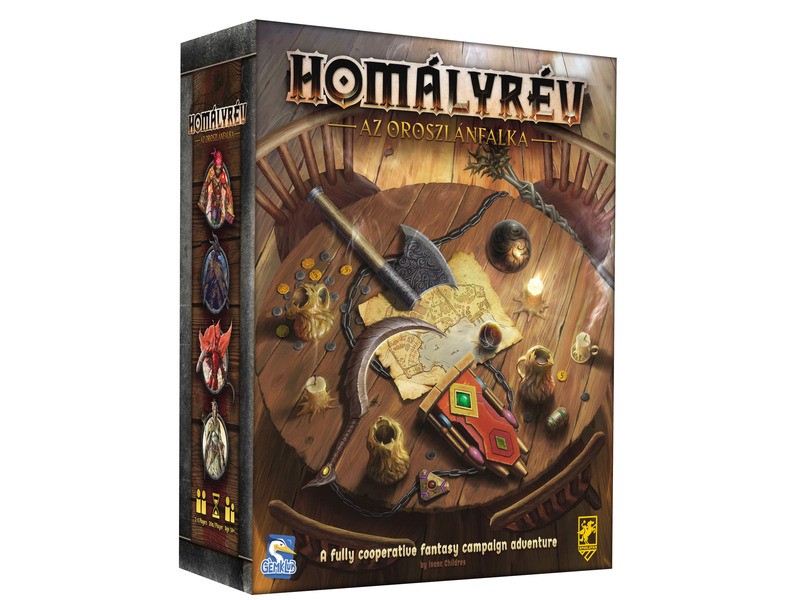 Homályrév: Az Oroszlánfalka - játékdoboz és figurák