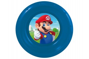 Super Mario műanyag mélytányér