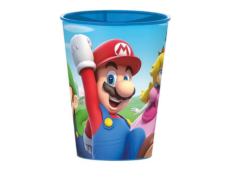 Super Mario műanyag kispohár, BPA-mentes
