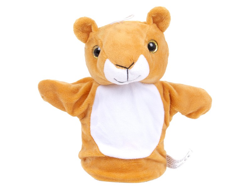 Kézibábok — 6 féle puha plüss állat