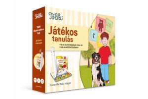 Tolki játékos tanulás szett — könyv és toll