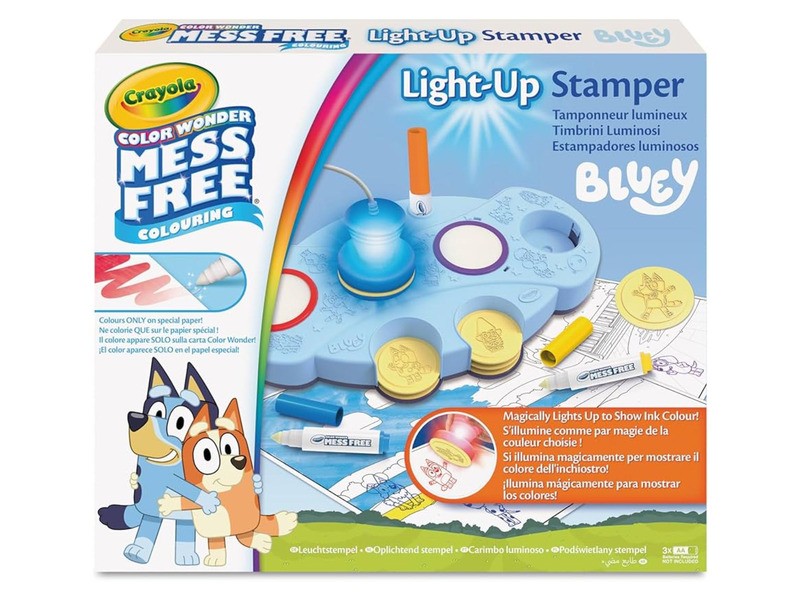 Crayola világító varázspecsét készlet - Bluey